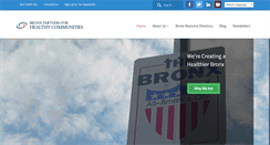 Desktop Screenshot of bronxphc.org
